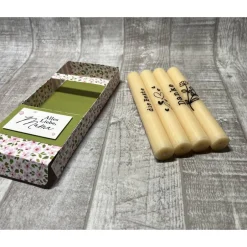 Dekoration|Frau Yakusas KreativChaos Geschenkset „Alles liebe Mama“ Muttertag Geburtstag dekorative Kerzen (die Beste, Danke, Herzen, Blume) Verpackung