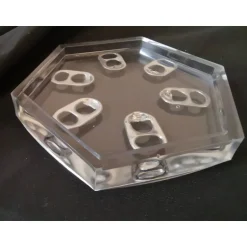 Geschenke Für Männer|CM Resin Design Geschenkset für Männer | Aschenbecher Flaschenöffner Untersetzer Bier | Partyset | Geburtstag | Junggesellenabschied | R