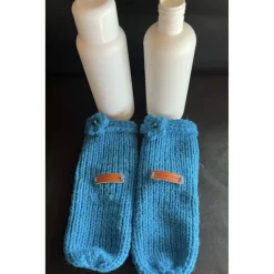 Discount Gestrickte Socke als Verpackung für Flaschen Geschenkverpackungen