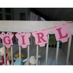 Online Girlande Baby Girl Dekoration