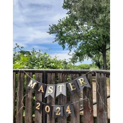 Outlet Girlande Master 2026 zur bestandenen Prüfung Abschluss Ausbildung Meisterfeier Glückwunsch Gratulation Studium Geschenke