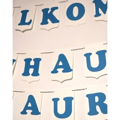 New Girlande Willkommen Zuhause/ Zuhause / Personalisiert Hochzeitsdeko