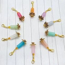 Outlet Glücksbringer Frühlingslicht Kerze goldfarben/rosa – einzigartiger Anhänger als Geschenk Geschenke