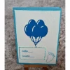 Best Glückwunschkarte " Geburt " Größe , Gewicht , Luftballons Glückwunschkarten