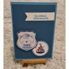 Best Glückwunschkarte , kleiner Matrose , Schiffchen , Blau Kinder Glückwunschkarten