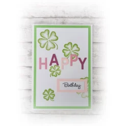 Glückwunschkarten|Kleines Kreativ-Stübchen Glückwunschkarte "Happy Birthday", Karte zum Geburtstag   |   Handmade