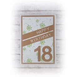 Glückwunschkarten|Kleines Kreativ-Stübchen Glückwunschkarte "Happy Birthday" mit Wunschzahl   |   Handmade