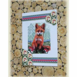 Best Glückwunschkarte mit  kleinem Fuchs, Geburtstagskarte Glückwunschkarten