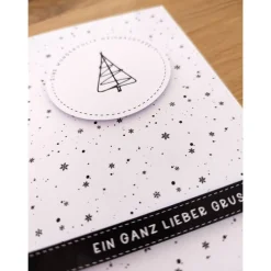 Discount Glückwunschkarte zu Weihnachten - Ein ganz lieber Gruß Weihnachtskarten