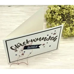 Discount Glückwunschkarte zum Schulabschluss – Karte für Abitur, Realschule oder Abschlussfeier Glückwunschkarten