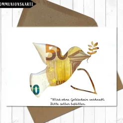 Sale Glückwunschkarte zur ersten Kommunion, Taufe oder Konfirmation Glückwunschkarten