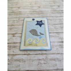 Outlet Glückwunschkarte zur Geburt, Babykarte, Geldgeschenk , Wal Glückwunschkarten