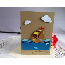 Clearance Glückwunschkarte zur Kommunion / Konfirmation / Einladungskarte Glückwunschkarten
