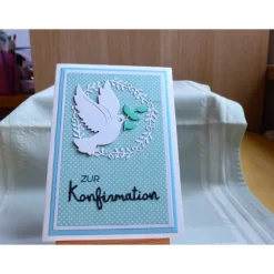 Glückwunschkarten|Wollzottel Glückwunschkarte zur Konfirmation