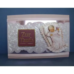 Hot Glückwunschkarte zur Taufe eine kleinen Mädchens Glückwunschkarten