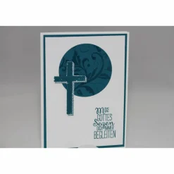 Online Glückwunschkarte zur Taufe "Kreuz" Glückwunschkarten