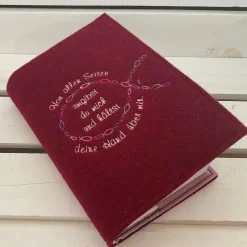 Sale Gotteslobhülle aus Wollfilz - Gotteslobeinband - Schutzhülle für das Gotteslob - Personalisierbar - Gotteslobhülle