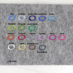 Best Gotteslobhülle Filz grau personalisiert – Bibelhülle mit Kork, Geschenk zur Konfirmation & Erstkommunion Gastgeschenke
