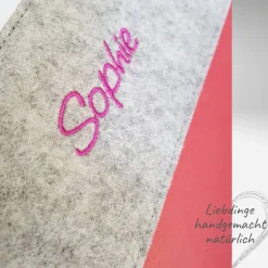 Best Gotteslobhülle Filz ICHTYS FISCH Einband Gesangbuch *personalisierbar  KL220 Gotteslobhülle