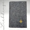 Best Gotteslobhülle FLEUR DE LIS Filz. Gesangbuch. Gotteslob  KL232 Gotteslobhülle