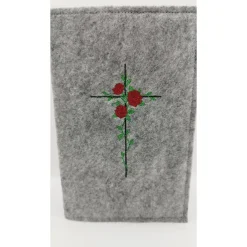 Clearance Gotteslobhülle mit Kreuz und Rosen Gotteslobhülle