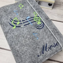 Sale Gotteslobhülle Noten und Musikschlüssel, Kommunion Gotteslobhülle
