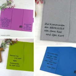 Best Gotteslobhülle personalisiert aus Kork – Bibelhülle, Geschenk zur Kommunion & Konfirmation Gotteslobhülle