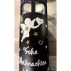 Best Grabbleuchte, Grabkerze, weihnachtlich, Solar Trauerkerzen