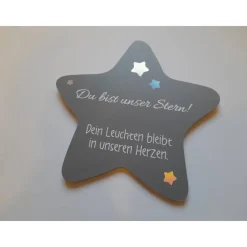 Sale Grabdeko Kindergrab | Deko für Sternenkinder | Grabgestaltung Kind | Regenbogenfolie | wetterfest Gedenksteine