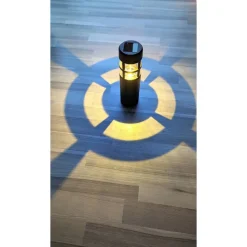Best Grablicht Solar Kreutz, Personalisiert,Sterne mit Herzen, Gedenklicht, Trauerlicht, Erinnerungslicht, Grab Mutmacher