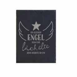 Best Grabschmuck Trauerschild Grab Schmuck Friedhof Grabplatte Stein Schiefer schwarz Steinplatte Platte Garten Erde Gedenksteine