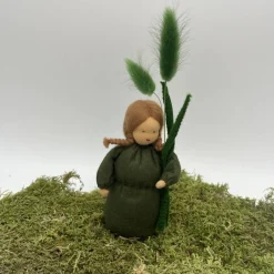 Clearance Grasmädchen - Jahreszeitentisch  - Frühling - Blumenkinder - Weihnachtsdeko Frühling