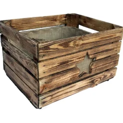 Hot Große Rustikale Adventskiste Vintage Holzkiste für Adventsgeschenke Tischdeko Weihnachten Kiste Adventskalender aus Holz Weihnachtsgeschenke Tischdekoration