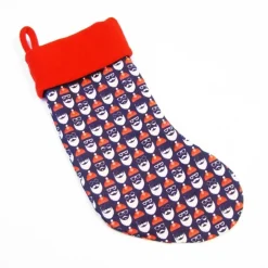 Hot Großer Nikolausstiefel Nikolaussocke Nikolausstrumpf handgefertigt Nikolausgesicht personalisierbar mit Namen Nikolausstiefel