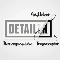 Junggesellenabschied|Kreativschmalz Großer Penis Aufkleber Normus Decentus | Autosticker | Pimmel Autoaufkleber JGA Junggesellenabschied | Scherz