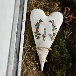Best großes Herz - Halbleinen - Garten Sommer