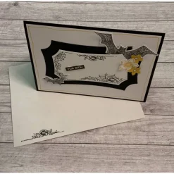 Best Grußkarte / Glückwunschkarte, Ein kleiner Gruß zu Halloween oder zum Geburtstag, Fledermäuse, Handarbeit, Stampin‘Up! Accessoires