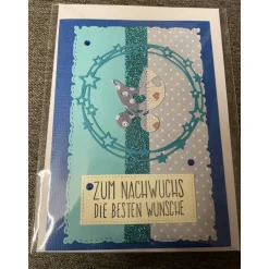 Glückwunschkarten|Lindas Bastelecke Grußkarte Geburt