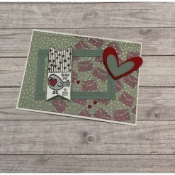 Best Grußkarten / Glückwunschkarten zum Geburtstag, „Ein süßer Gruß für dich“, Handarbeit, Stampin’Up Glückwunschkarten