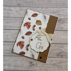 Best Grußkarten / Glückwunschkarten zum Geburtstag oder anderen Anlässen „Herbstliche Grüße“, Männer, Handarbeit, Stampin’Up Glückwunschkarten