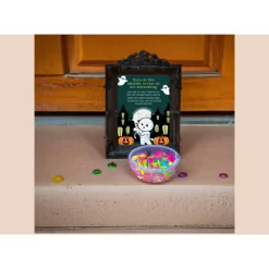 Gruselige Halloween Haus Deko - Türschild als Print in DIN A4 | Gruselige Mumienmotive | Kinder-Halloweenparty | Hallowe Accessoires