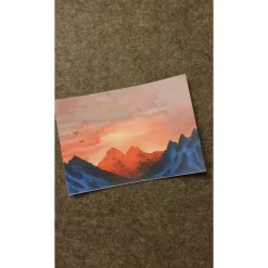 Best Grusskarte Wintermotiv Aquarell (gedruckt) Weihnachtskarten