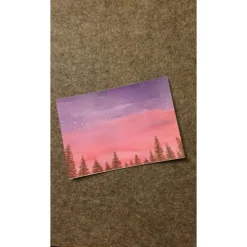 New Grusskarte Wintermotiv Aquarell (gedruckt) Weihnachtskarten