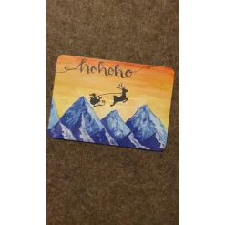 Grusskarte Wintermotiv Aquarell (gedruckt) Weihnachtskarten