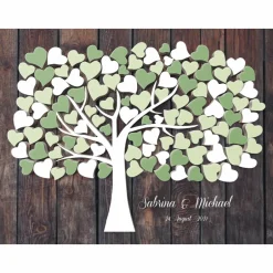 Hochzeitsgästebuch|CristalPainting Gästebuch Hochzeit Geburtstag Hochzeitsgästebuch, Hochzeitsbaum