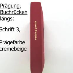 Outlet Gästebuch, limette grün, personalisierbar, ca. 24 x 24 cm, Büttenpapier Hochzeitsgästebuch