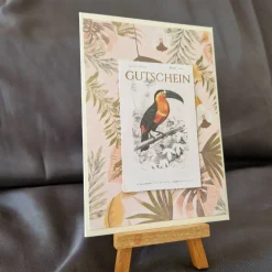 Outlet Gutschein - Gutscheinkarte Karibik - Gutscheinkarte - Karibik - Geschenk - Verschenken - Karte Gutscheine