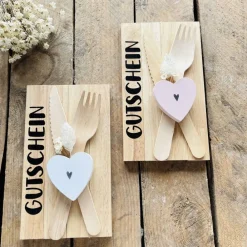 Outlet Gutschein zum Essen. Einladung Restaurantbesuch. Karte. Geburtstag. Hochzeit. Geschen zum Muttertag. Spartipp!! Gutscheine