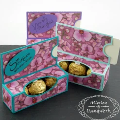Geschenkverpackungen|Allerley Handwerk Gutscheinbox "Helena" ● Orchideen