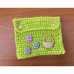 Outlet Gutscheinkarten Täschchen für Ostern !!  Kleines Täschchen mit Körbchen und Eier Handarbeit  Sofort lieferbar !!! Geschenkverpackungen